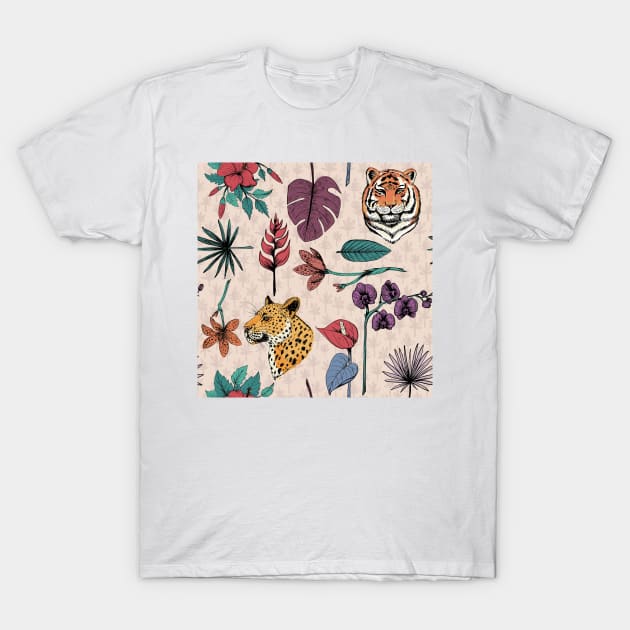 Tropical Jungle T-Shirt by SWON Design